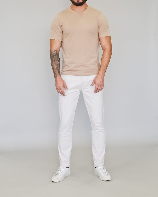 Calça Sarja Masculino Mr.Valentim Areia