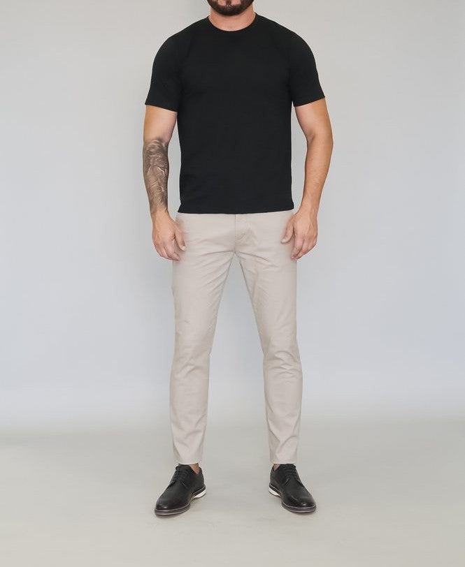 Calça Sarja Masculino Mr.Valentim Caqui