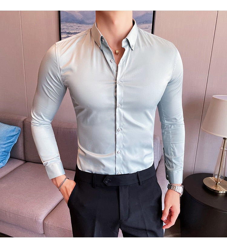 Camisa Valentim Masculina Social MV445