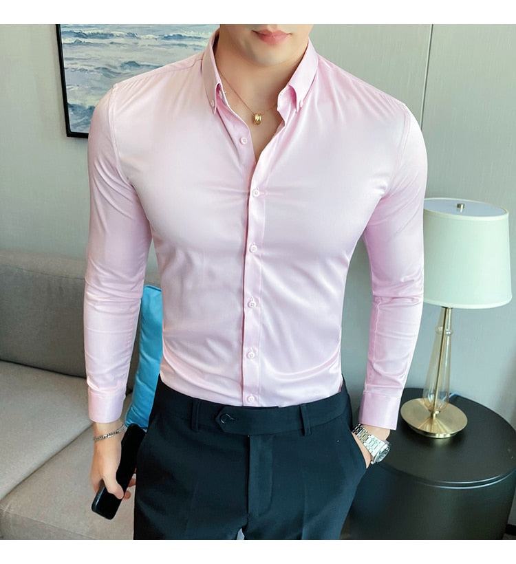 Camisa Valentim Masculina Social MV445