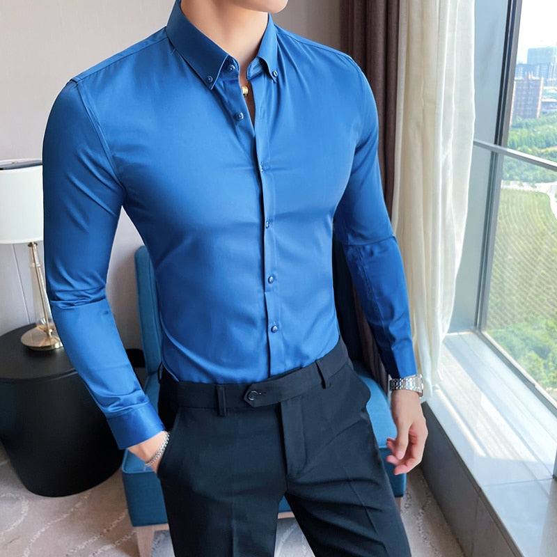 Camisa Valentim Masculina Social MV445