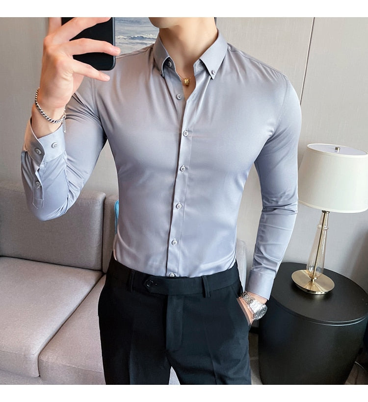 Camisa Valentim Masculina Social MV445