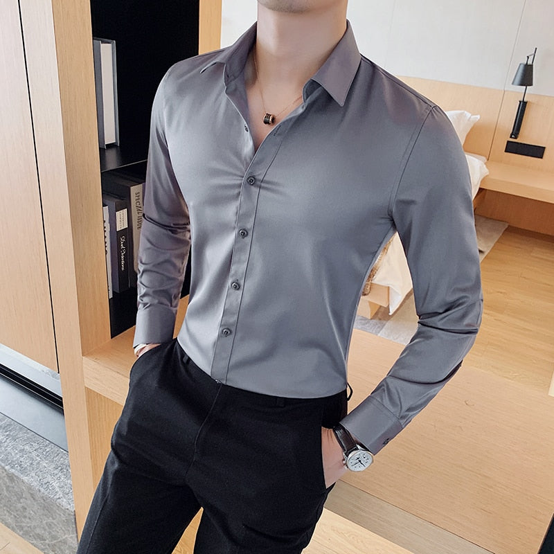 Camisa Valentim Masculina Social Plus Size MV463