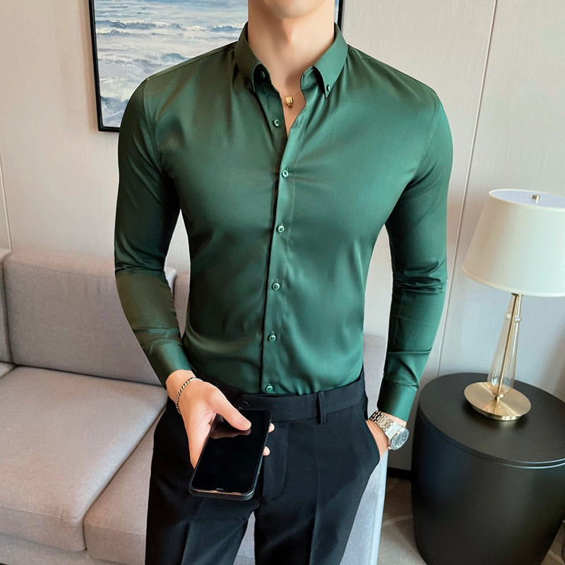 Camisa Valentim Masculina Social MV445