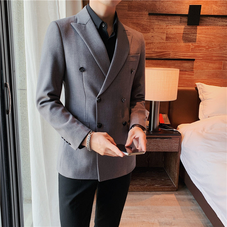 blazer masculino abotoamento duplo 5