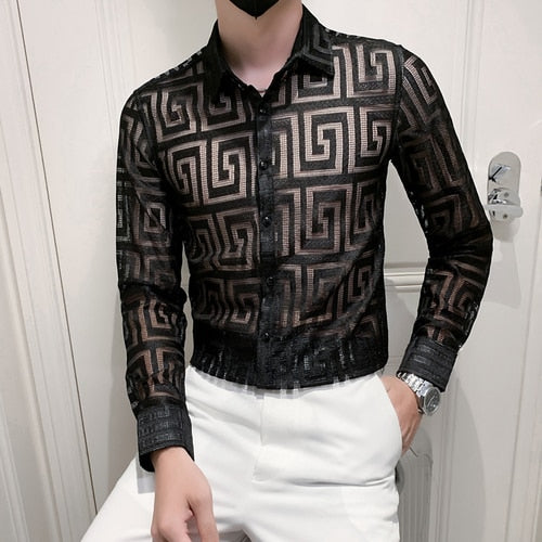Camisa Valentim Masculina Social MV351