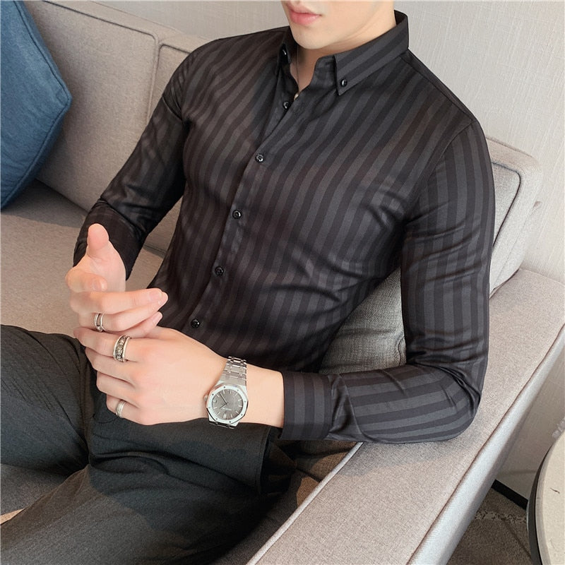 Camisa Valentim Masculina Social MV370