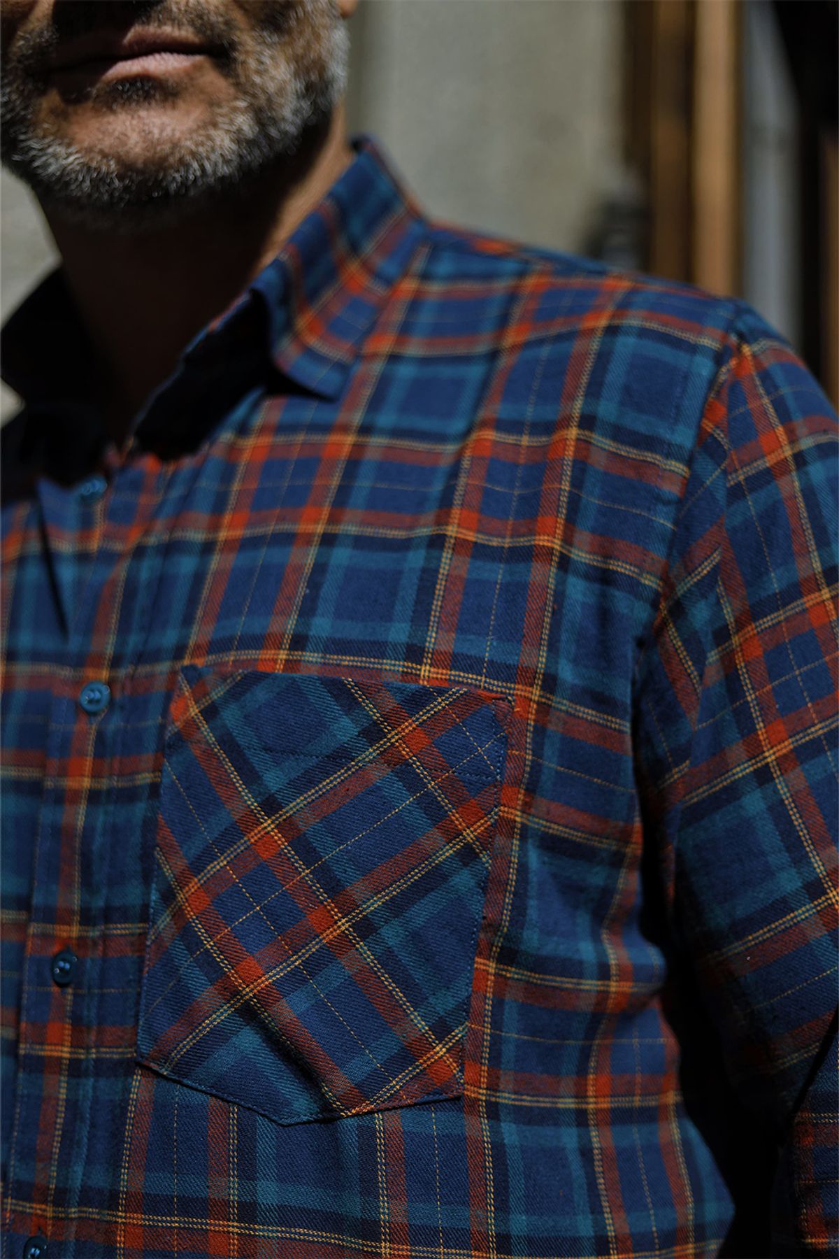 Camisa Xadrez em Flanela Verde Mr. Valentim