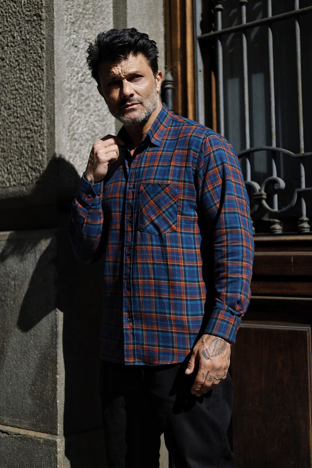 Camisa Xadrez em Flanela Verde Mr. Valentim