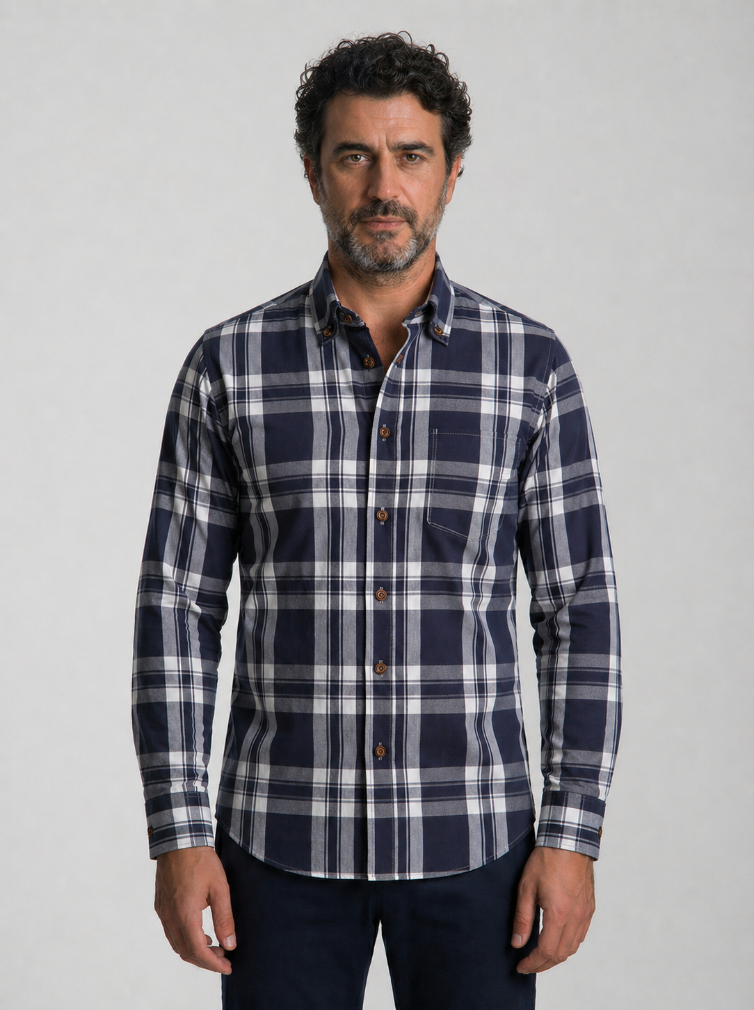 Camisa Valentim Masculina Social MV605