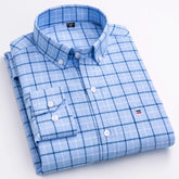 Camisa Masculina Oxford Xadrez Mr.Valentim