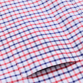 Camisa Masculina Oxford Xadrez Mr.Valentim Estilo Americano
