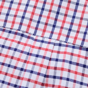 Camisa Masculina Oxford Xadrez Mr.Valentim Estilo Americano