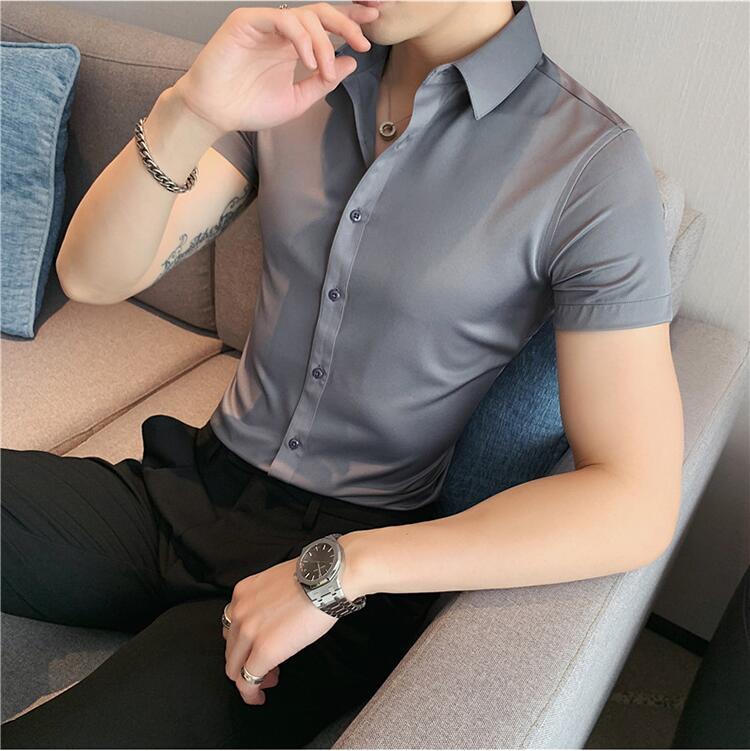 Camisa Valentim Masculina Manga Curta Ref043