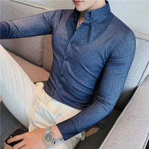 Camisa Valentim Masculina Casual Ref030