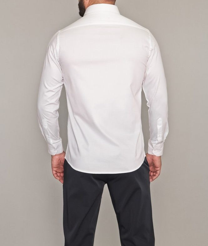 Camisa Social Fio Egípcio Masculino Mr.Valentim Branco