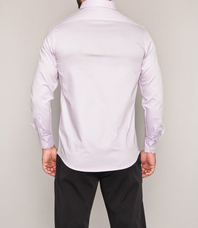 Camisa Social Fio Egípcio Masculino Mr.Valentim LIlás