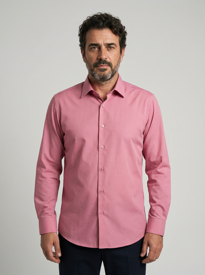 Camisa Social Impermeável Slim Tech Fibra de Bambu