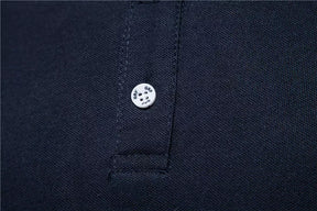 Camisa Valentim Masculina Polo MV039 Azul Marinho