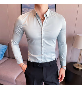 Camisa Valentim Masculina Social MV445