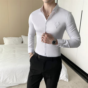 Camisa Valentim Masculina Social MV377