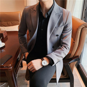blazer masculino abotoamento duplo 4