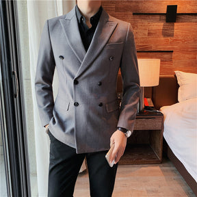 blazer masculino abotoamento duplo 2