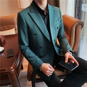 blazer masculino abotoamento duplo 8