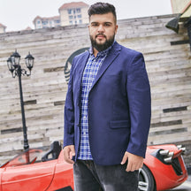 Blazer Valentim Masculino Plus Size MV015