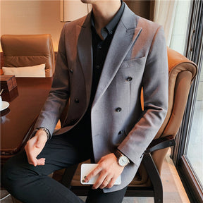 blazer masculino abotoamento duplo